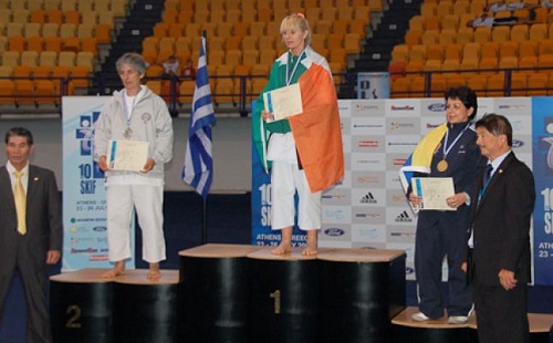 Jacqui O'Shea takes Gold Jacqui O'Shea takes Gold