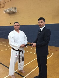 Stefan Izota and Kancho Nobuaki Kanazawa