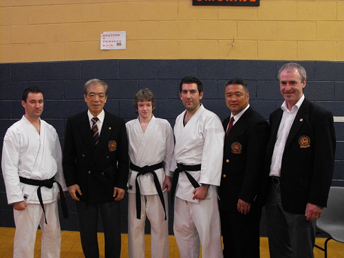 Declan Donnelly, Kancho Hirokazu Kanazawa, Alan Eustache, Marc Bouaoun, Ohigashi Sensei, Gearoid Quinn