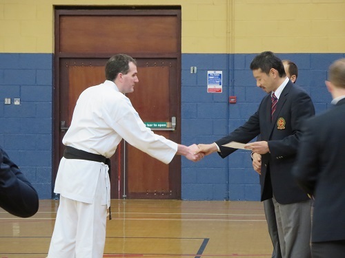 James Mansfield and Nobuaki Kanazawa sensei